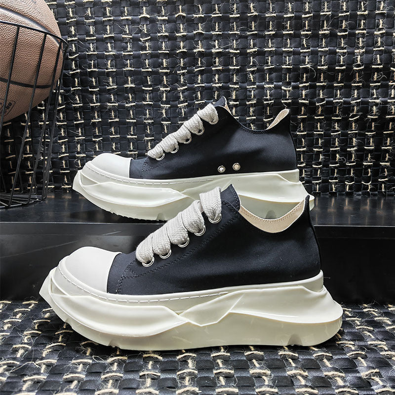 Genuine Sports White Lace Up Breathable Canvas Shoes