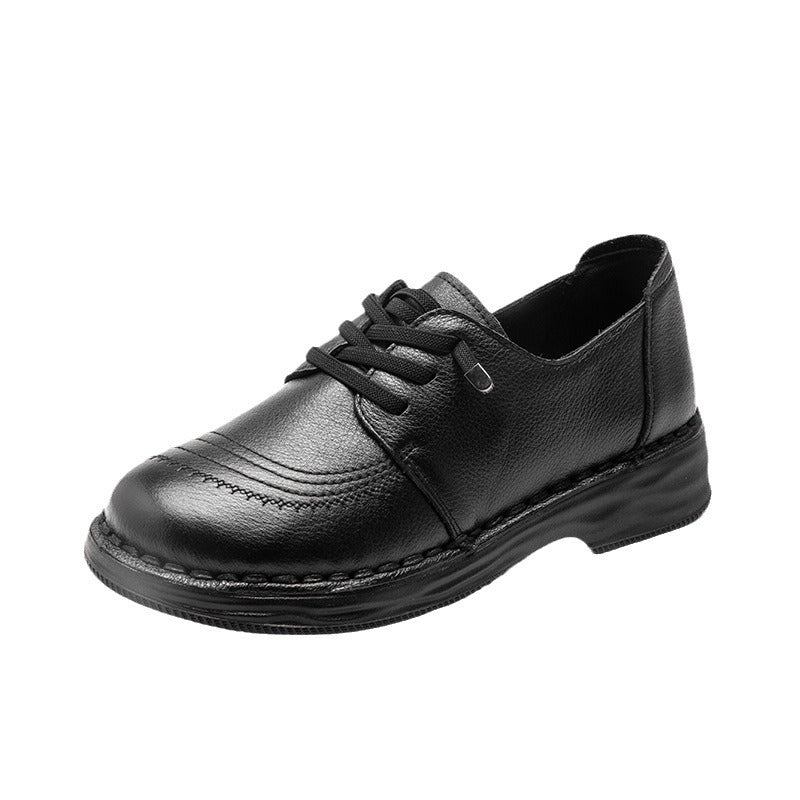 Women's Surface Retro Handmade Mom Autumn Deep Women's Shoes