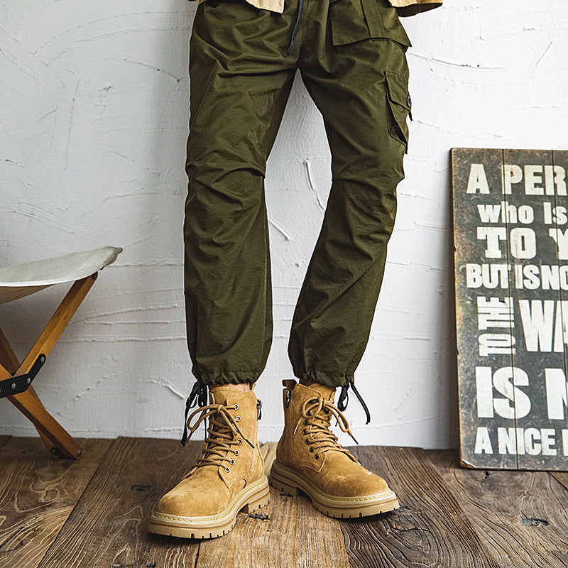 Men's British Style High Street Outdoor Leisure Vintage Boots