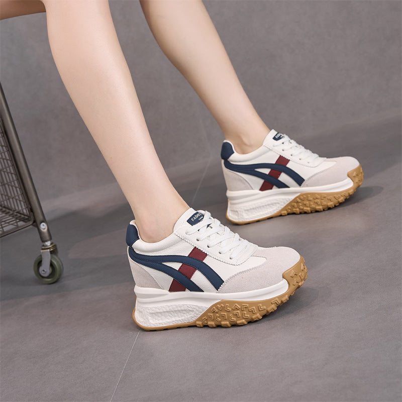 Women's Increasing Insole Dad Autumn Fashion Veet Women's Sports Shoes