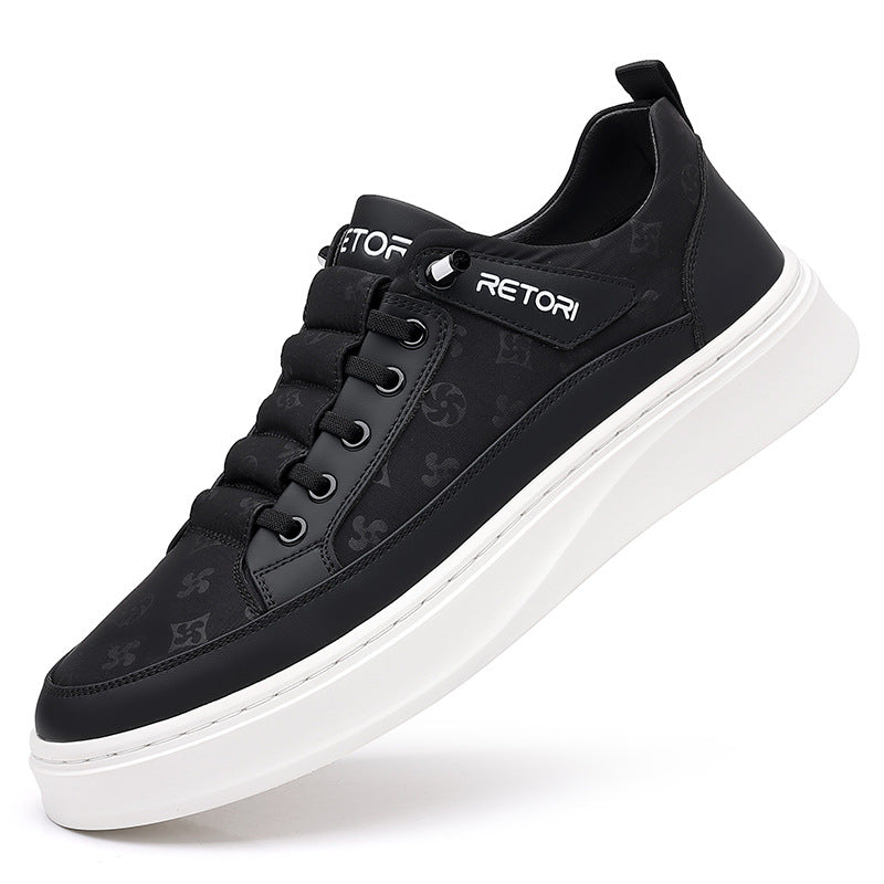 Men's Summer Ice Silk Cloth Board Breathable Sneakers