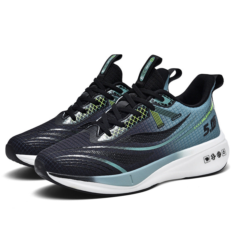 Men's Professional Marathon Racing Running Soft Bottom Sports Sneakers
