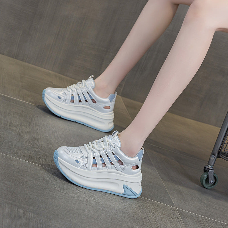 Women's Breathable Platform Height Increasing Insole Dad Fashion Women's Casual Shoes