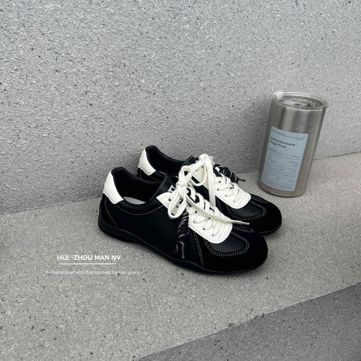 Women's Training Lace Up Color Matching Cortez Sneakers