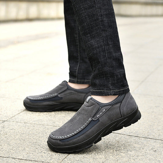 Men's Old Cloth Leisure Dad Soft Bottom Elderly Sneakers