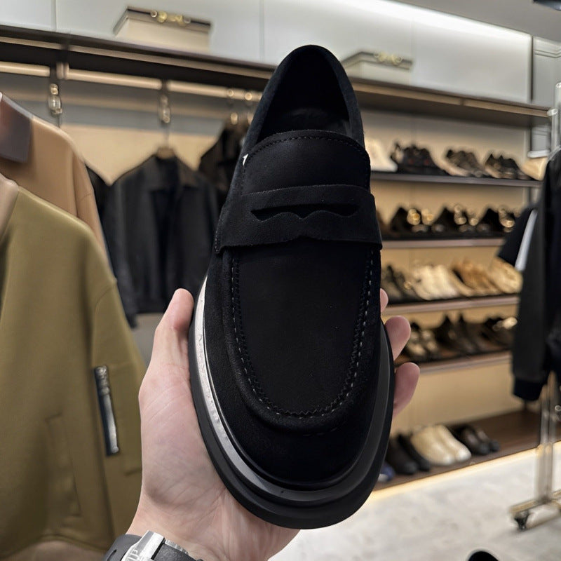 Men's Low Cut Business Formal Breathable Round Head Loafers