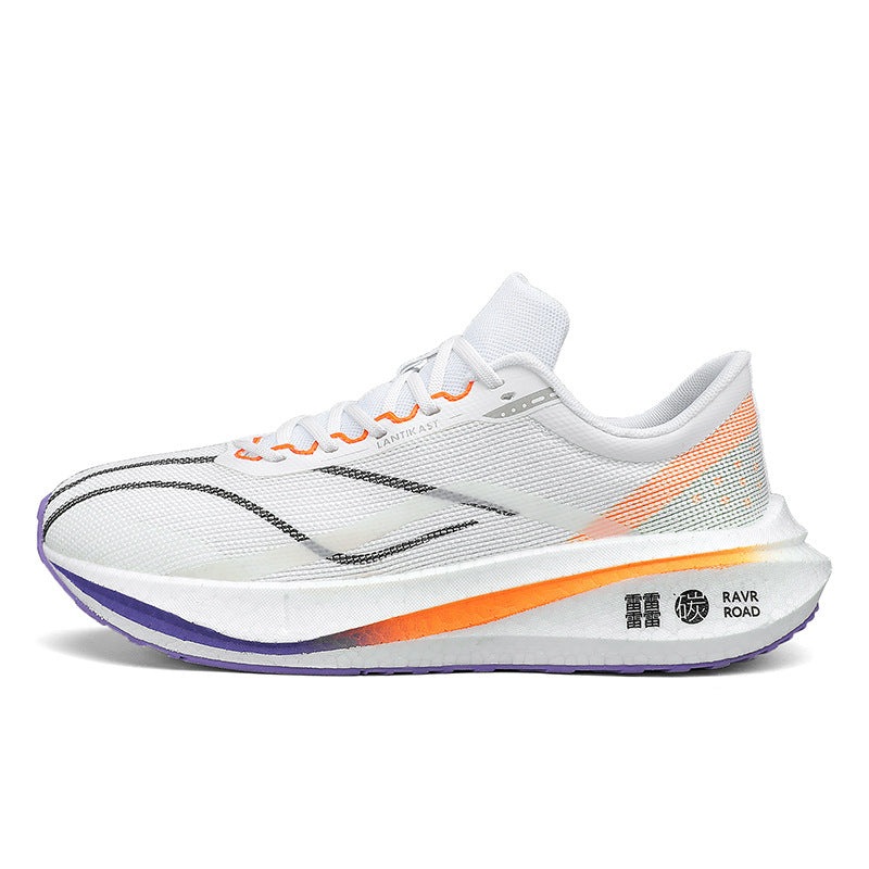 Men's Carbon Plate Running Shockproof Breathable Older Summer Sneakers