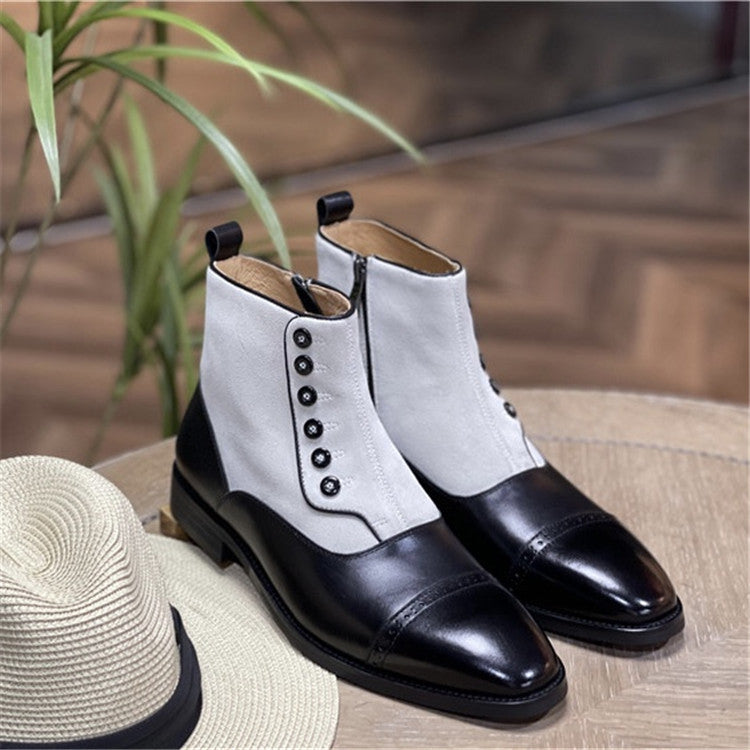 Men's Martin British Retro Handmade Classic Chelsea Boots