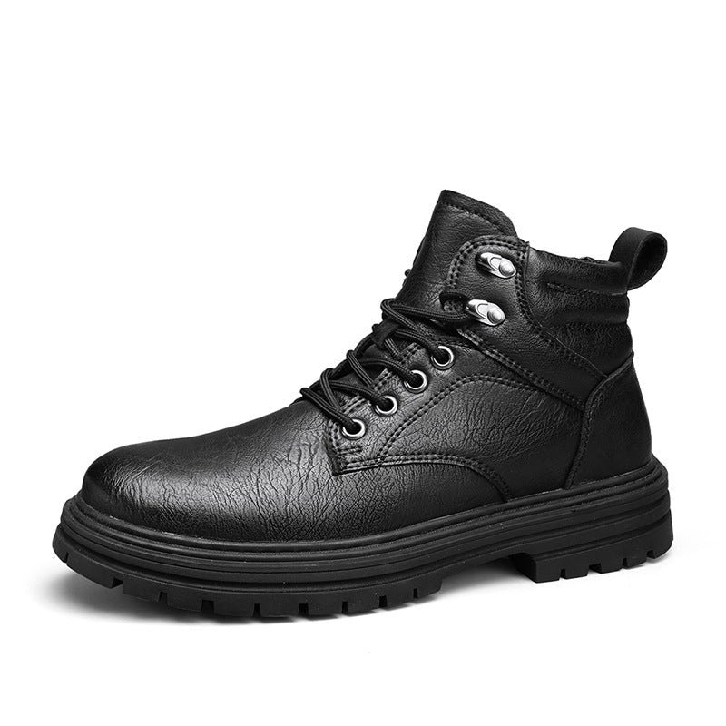 Men's Martin High Top British Style Short Boots