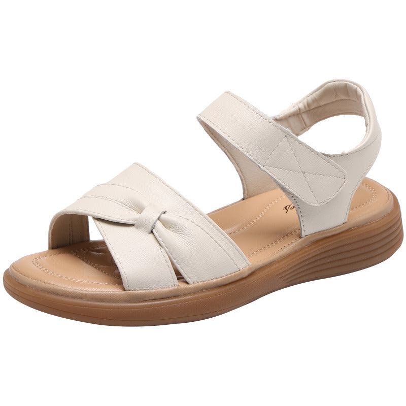 Women's & Men's Genuine Soft Bottom Mom Summer Comfortable Old Sandals