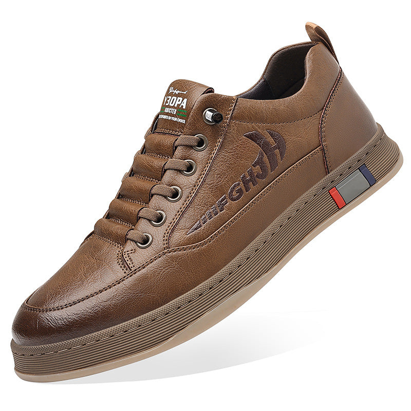 Men's Light Luxury Fashion Soft Bottom Outdoor Leather Shoes