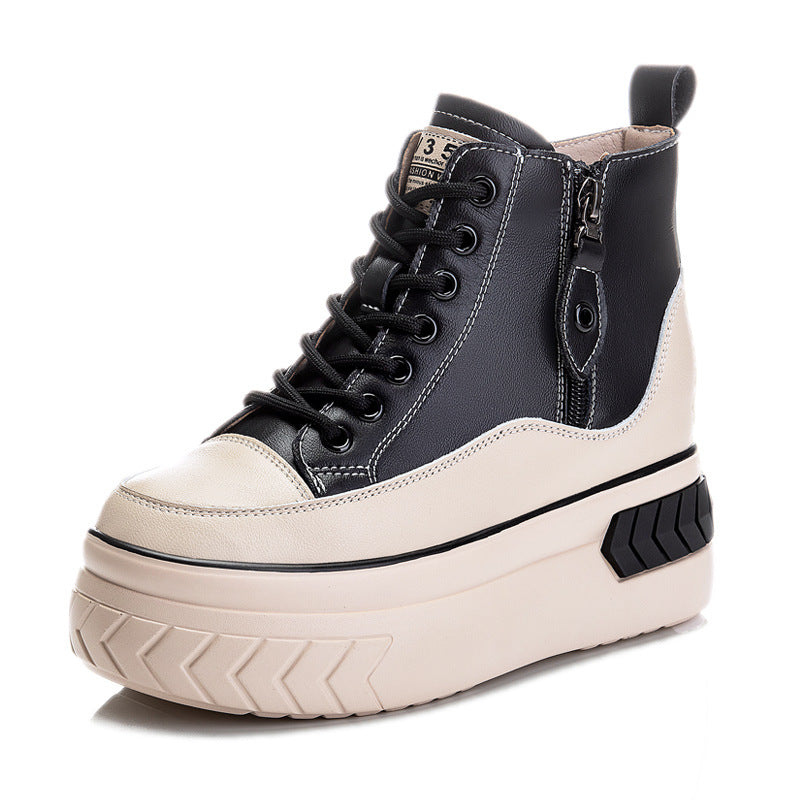 Women's Platform Fleece-lined Height Increasing Insole For Women's Casual Shoes