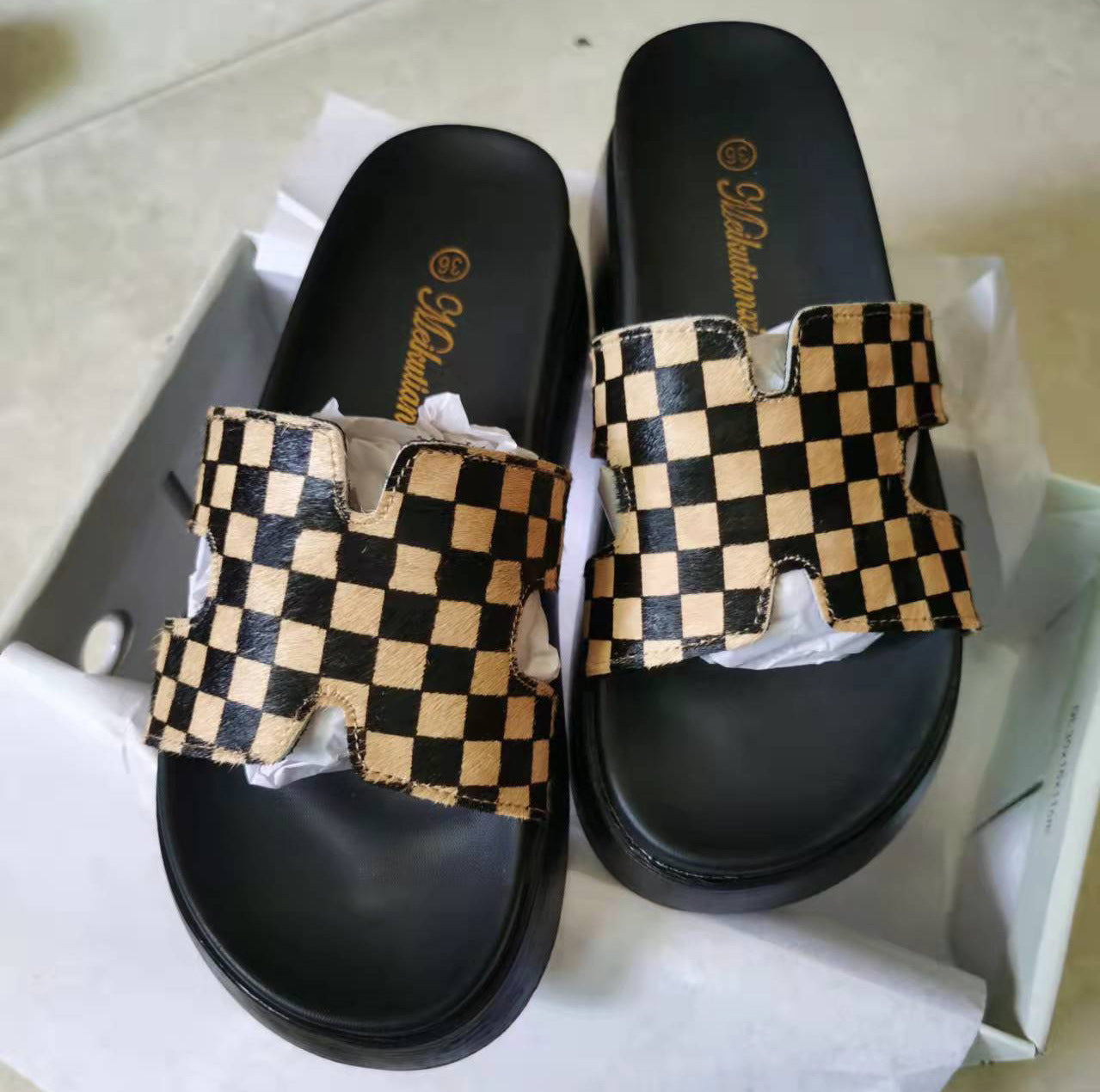 Women's Genuine Platform Summer Outdoor Fashionable Fairy Slippers